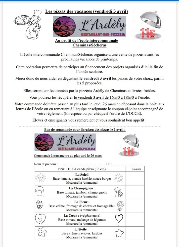 N&rsquo;hésitez pas à commander !