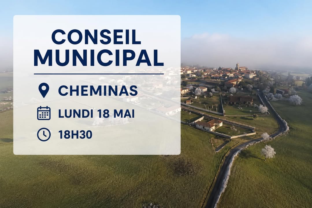 🗓️CONSEIL MUNICIPAL 🗓️