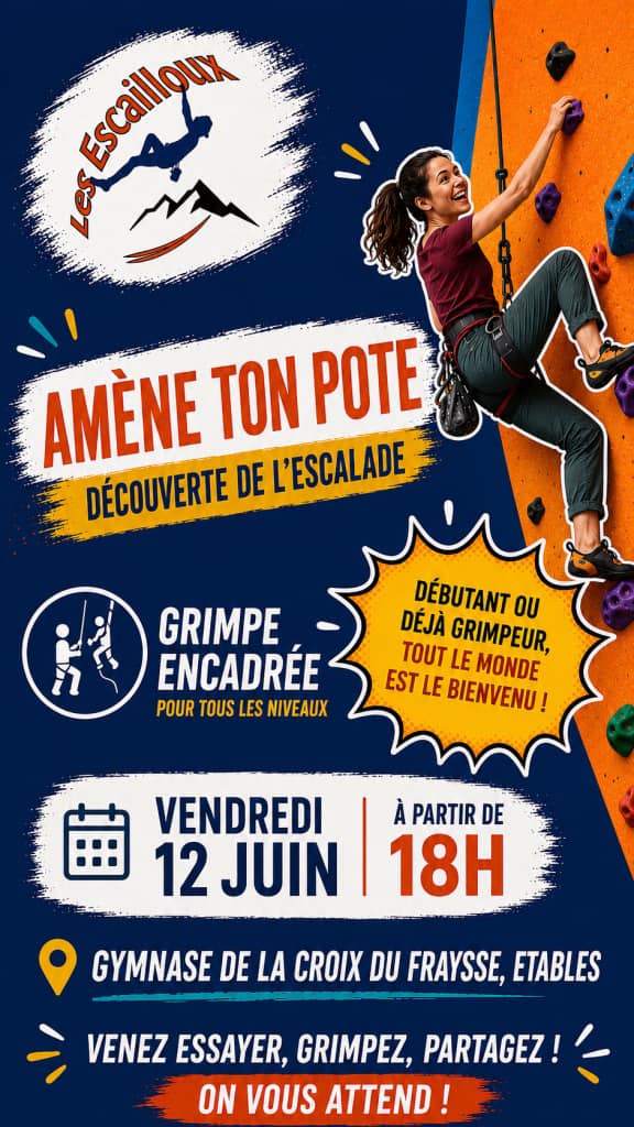 🧗‍♂️ DÉCOUVERTE DE L’ESCALADE 🧗‍♂️