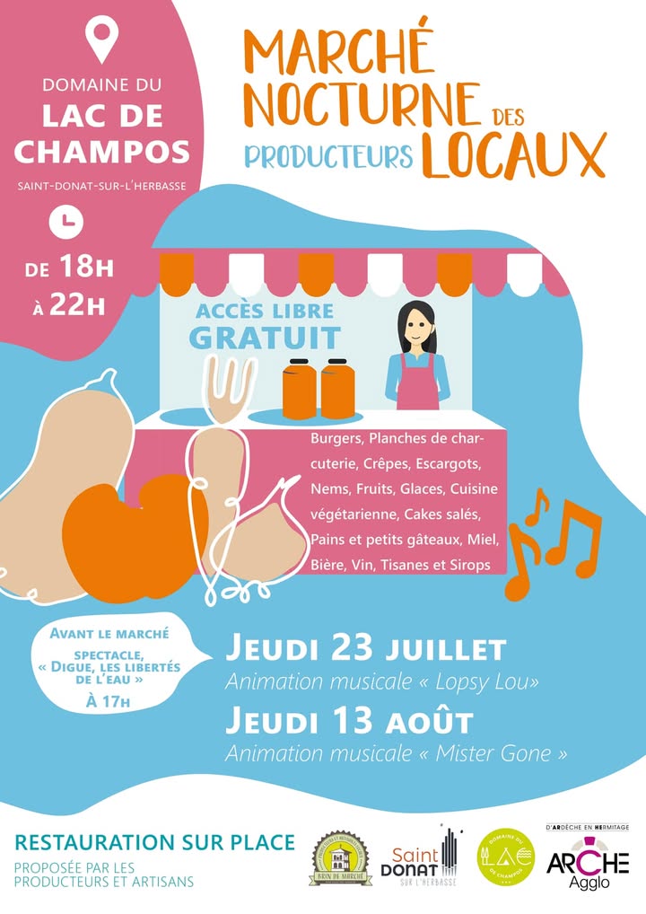 #ALIMENTATION | Marché des producteurs le 23 juillet !