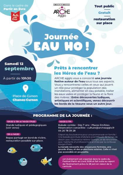 #PARTIRENLIVRE | Prêts à rencontrer les héros de l’eau ?